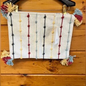 ZARA Home Boho Pillow Cover Rectangle Tasseled Decorative boho pillow cover